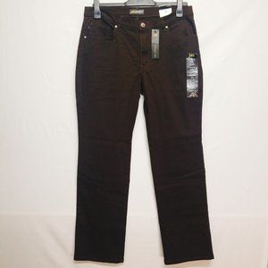 Stretch Relaxed Fit Straight Leg Lee Mahogany Jean